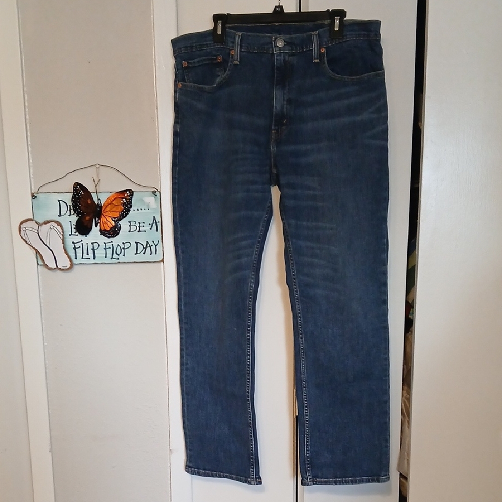 Levi's Men's Straight Blue Jeans